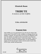 Tribute by Raum Elizabeth for Tuba Solo