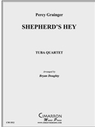 Shepherd's Hey by Grainger Percy Aldridge - Doughty Bryan - for Tuba / Euphonium Quartet