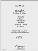 Espana (Six Hojas de Album) by Albeniz Isaac - Stulken Randy - for WWind Quartet