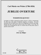 Jubilee Overture by Weber Carl Maria von - Hilfiger John Jay - for WWind Quintet