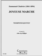 Joyeuse Marche by Chabrier Emmanuel - Hilfiger John Jay - for WWind Quintet