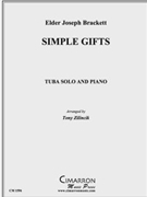 Simple Gifts by Brackett Joseph - Zilincik Tony - for Tuba Solo