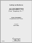 Allegretto from Symphony No. 7 by Beethoven Ludwig van - Collins Zach - for Tuba Ens.