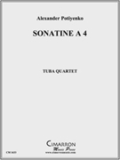 Sonatine a 4 by Potiyenko Alexander for Tuba / Euphonium Quartet