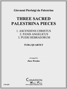 Three Sacred Palestrina Pieces by Palestrina Giovanni Pierluigi da - Werden David - for Tuba / Euphonium Quartet