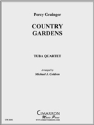 Country Gardens by Grainger Percy Aldridge - Coldren Michael - for Tuba / Euphonium Quartet