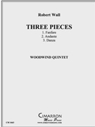 Three Pieces by Wall Robert for WWind Quintet
