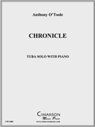 Chronicle by O'Toole Anthony for Tuba Solo
