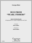 Duo from Pearl Fishers by Bizet Georges - Gallion Brian - for Duet