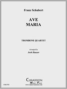 Ave Maria by Schubert Franz - Hauser Joshua - for Tbn. Quartet