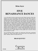 Five Renaissance Dances by Joyce Brian for Brass Quintet