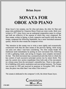 Sonata by Joyce Brian for Oboe Solo