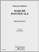 Marche Pontificale by Bellando Domenico for Brass Quintet