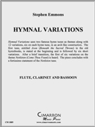 Hymnal Variations by Emmons Stephen D for WWind Trio