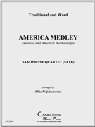 America Medley by Traditional - Wojciechowicz Mike - for Sax (SATB)