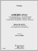Americana! by Various - Hilfiger John Jay - for Brass Quartet