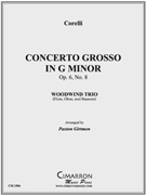 Concerto Grosso in G Minor by Corelli Arcangelo - Girtman Paxton - for WWind Trio