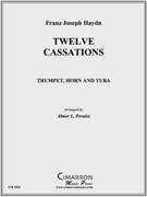 Twelve Cassations by Haydn Joseph - Perales Abner - for Brass Trio