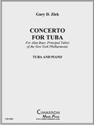 Concerto for Tuba by Ziek Gary for Tuba Solo