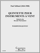 Quintette Pour Instruments À Vent by Taffanel Paul for WWind Quintet