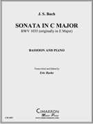 Sonata in C Major by Bach Johann Sebastian - Ruske Eric - for Bassoon. Solo