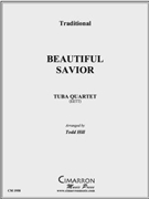 Beautiful Savior by Traditional - Hill Todd - for Tuba / Euphonium Quartet