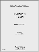 Evening Hymn by Vaughan Williams Ralph - Eden Lawrence David - for Brass Quintet