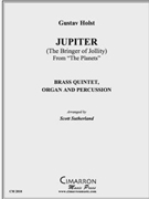 Jupiter by Holst Gustav - Sutherland Scott - for Brass Quintet