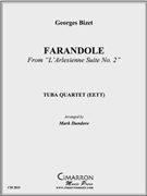 Farandole by Bizet Georges - Dundore Mark - for Tuba / Euphonium Quartet