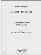 Divertimento by Nelhybel Vaclav for Sax (SATB)