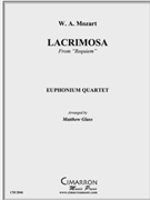 Lacrimosa by Mozart Wolfgang Amadeus - Glass Matthew - for Euph. Quartet