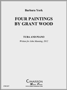 Four Paintings by Grant Wood by York Barbara for Tuba Solo
