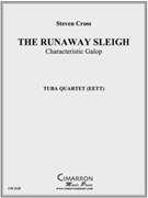 Runaway Sleigh The by Cross Steven for Tuba / Euphonium Quartet