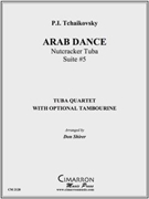 Danse Arabe by Tchaikovsky Pyotr Ilyich - Shirer Don - for Tuba / Euphonium Quartet