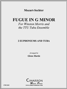 Fugue in g minor by Mozart-Sechter - Martin Glenn - for Low Brass Trio
