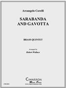 Sarabanda and Gavotta by Corelli Arcangelo - Wallace Robert - for Brass Quintet