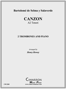 Canzon by Salaverde Bartolome de Selma y - Howey Henry - for Tbn. Duet