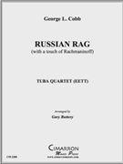 Russian Rag by Cobb George L - Buttery - for Tuba / Euphonium Quartet