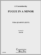Fugue in A minor by Czernohorsky Bohuslav - Olt Timothy - for Tuba / Euphonium Quartet