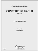 Concertino Es-Dur by Weber Carl Maria von - Kono Yutaka - for Tuba Solo