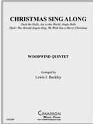 Christmas Sing Along by Various - Buckley Lewis J - for WWind Quintet