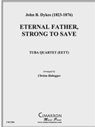 Eternal Father Strong to Save by Dykes John Bacchus - Habegger Christa - for Tuba / Euphonium Quartet