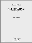 Five Sonatinas by Valenti Michael for Piano Solo