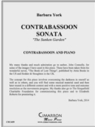 Contrabassoon Sonata - The Sunken Garden by York Barbara for Contrabassoon