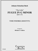 Fugue in g minor by Bach Johann Sebastian - Coldren Michael - for Tuba Ens.