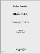 Berceuse by Granados Enrique - DeRaad Joseph - for Tuba / Euphonium Quartet