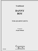 Danny Boy by Traditional - DeRaad Joseph - for Tuba / Euphonium Quartet