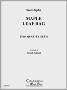 Maple Leaf Rag by Joplin Scott - DeRaad Joseph - for Tuba / Euphonium Quartet