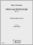 Nachstucke I and II by Schumann Robert - DeRaad Joseph - for Tuba / Euphonium Quartet