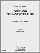 Poet and Peasant Overture by Suppe Franz von - DeRaad Joseph - for Tuba / Euphonium Quartet